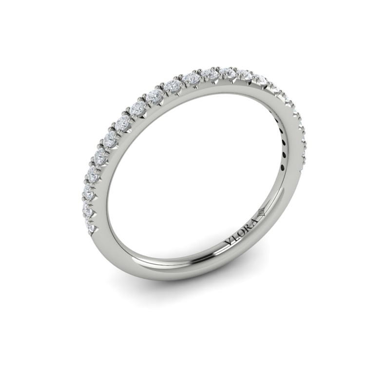 Matching Band for Timeless Euro Halo Round Engagement Ring