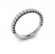 Matching Band for Timeless Pear Halo Engagement Ring