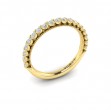 Matching Band for Timeless Pear Halo Engagement Ring