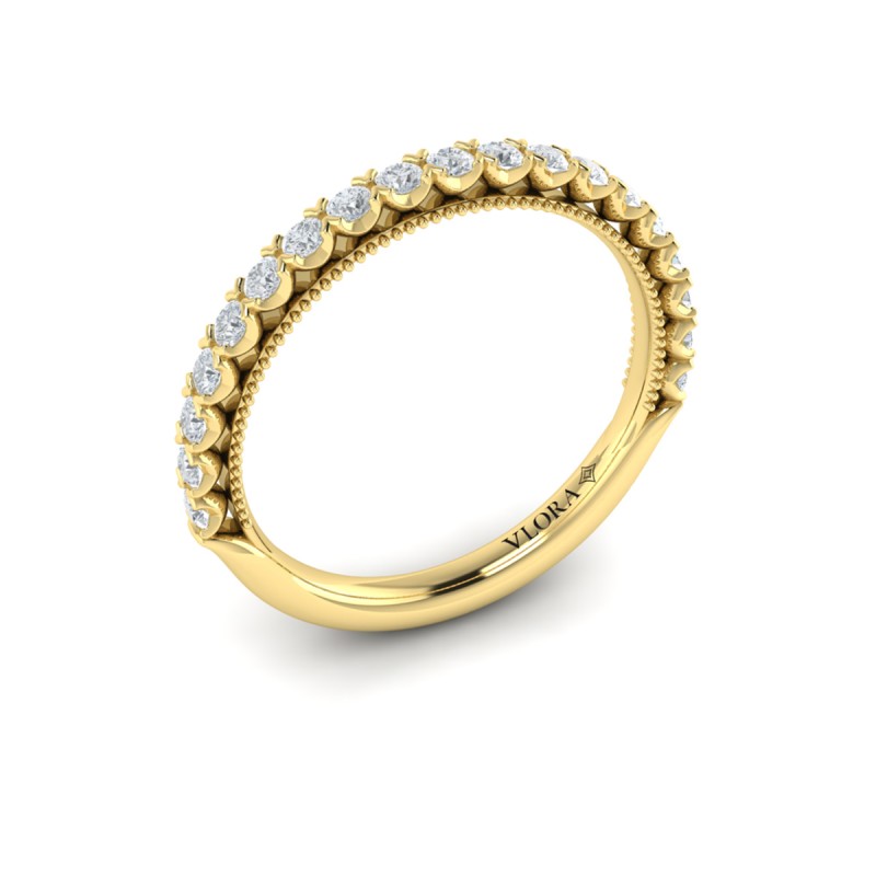 Matching Band for Timeless Pear Halo Engagement Ring