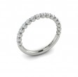 Matching Band for Floating Halo Oval Engagement Ring