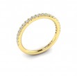 Matching Band for Singular Round Bezel Engagement Ring