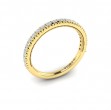 Matching Band for Classic French Pave Engagement Ring