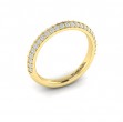 Matching Band for Harmony Hidden Halo Engagement Ring