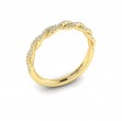 Matching Band for Entwined Engagement Ring