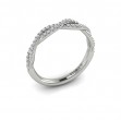 Matching Band for Woven Strands Engagement Ring