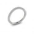 Matching Band for Entwined Round Diamond Engagement Ring