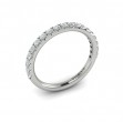 Matching Band for Intricate Halo Engagement Ring