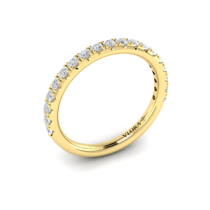 Matching Band for Intricate Halo Engagement Ring