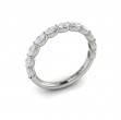 Matching Band for Graceful Round Diamond Engagement Ring