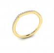 Entwined Halo Matching Wedding Band