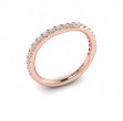 Matching Band for Euro Halo Round Engagement Ring