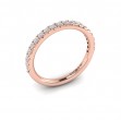 Matching Band for Splendid Cathedral Split Shank Oval Engagement Ring