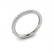 Matching Band for Timeless Halo Split Shank Oval Engagement Ring