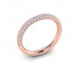 Matching Band for Splendid Cathedral Split Shank Oval Engagement Ring