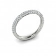 Matching Band for Splendid Cathedral Split Shank Oval Engagement Ring