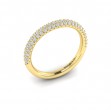 Matching Band for Splendid Cathedral Split Shank Oval Engagement Ring