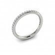 Matching Band for Charming Cathedral Split Shank Engagement Ring