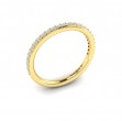 Matching Band for Charming Cathedral Split Shank Engagement Ring