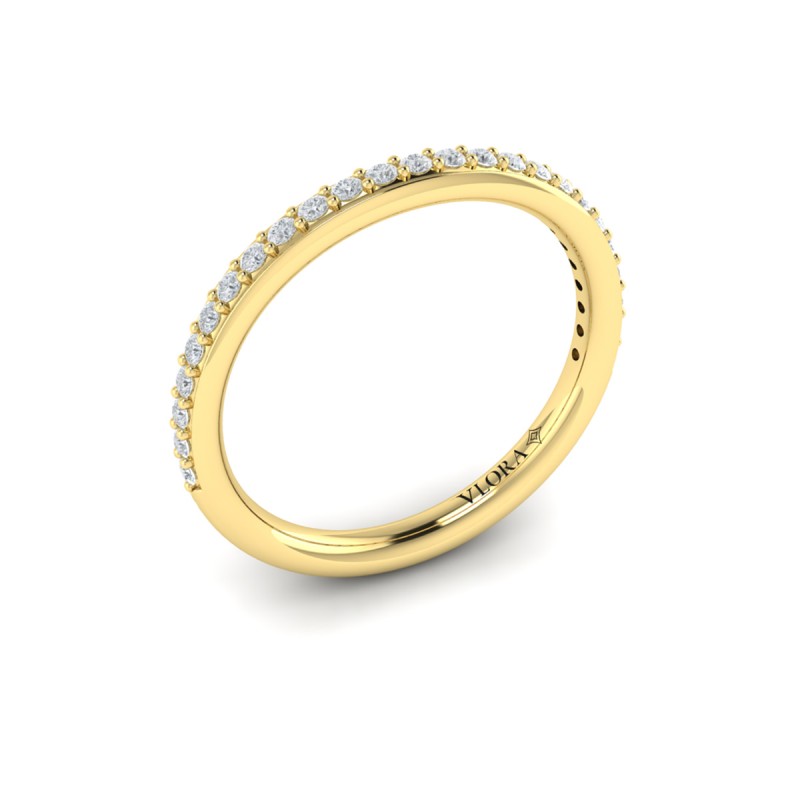 Matching Band for Charming Cathedral Split Shank Engagement Ring