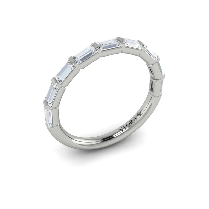 Matching Band for Intricate Oval Engagement Ring