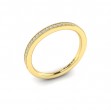 Matching Band for Vintage Splendor Oval Split Shank Engagement Ring