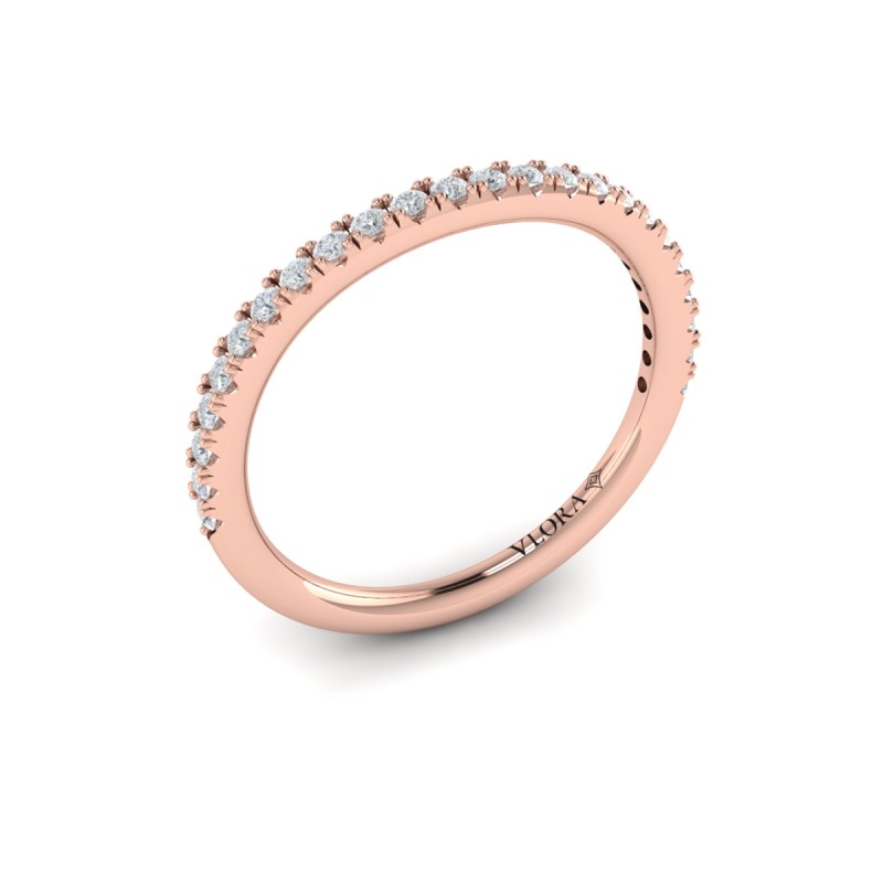 Matching Band for Horizon Oval Bezel Engagement Ring