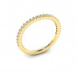 Matching Band for Horizon Oval Bezel Engagement Ring