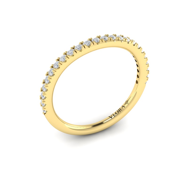 Matching Band for Horizon Oval Bezel Engagement Ring