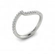 Matching Band for Graceful Curves Engagement Ring