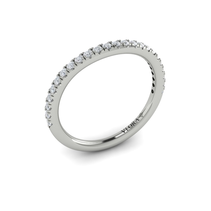 Matching Band for Reflection Engagement Ring