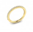 Matching Band for Ravishing Round Engagement Ring
