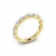 Matching Band for Cascade Oval Engagement Ring