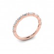 Matching Band for Opulent Oval Engagement Ring