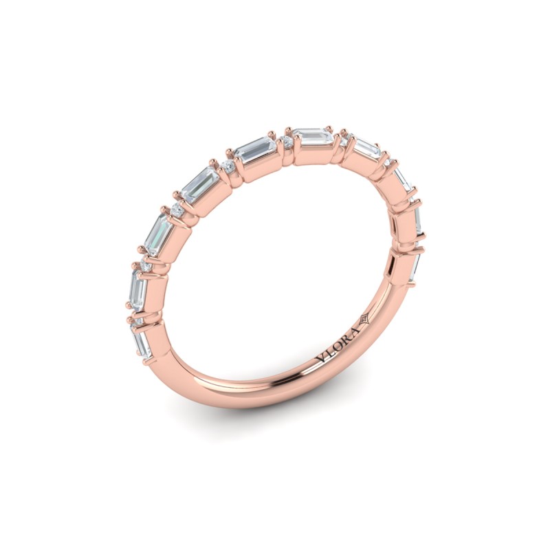Matching Band for Opulent Oval Engagement Ring