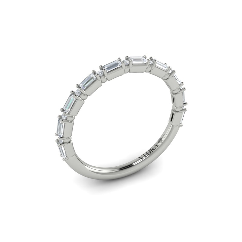 Matching Band for Opulent Oval Engagement Ring