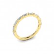Matching Band for Opulent Oval Engagement Ring