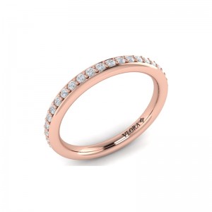 Matching Band for Bold Bezel Emerald Cut Engagement Ring