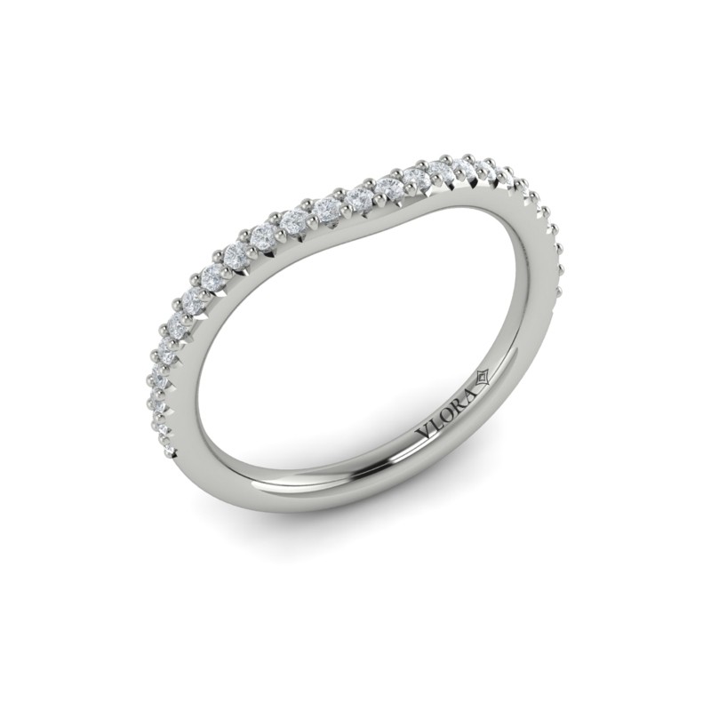Matching Band for Arc Engagement Ring