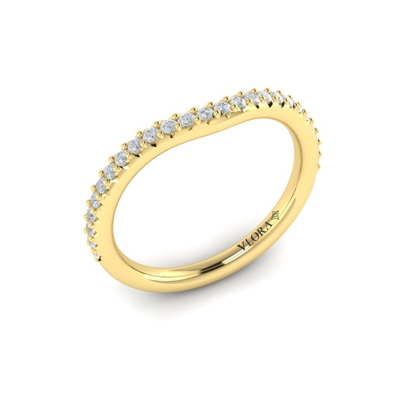 Matching Band for Arc Engagement Ring