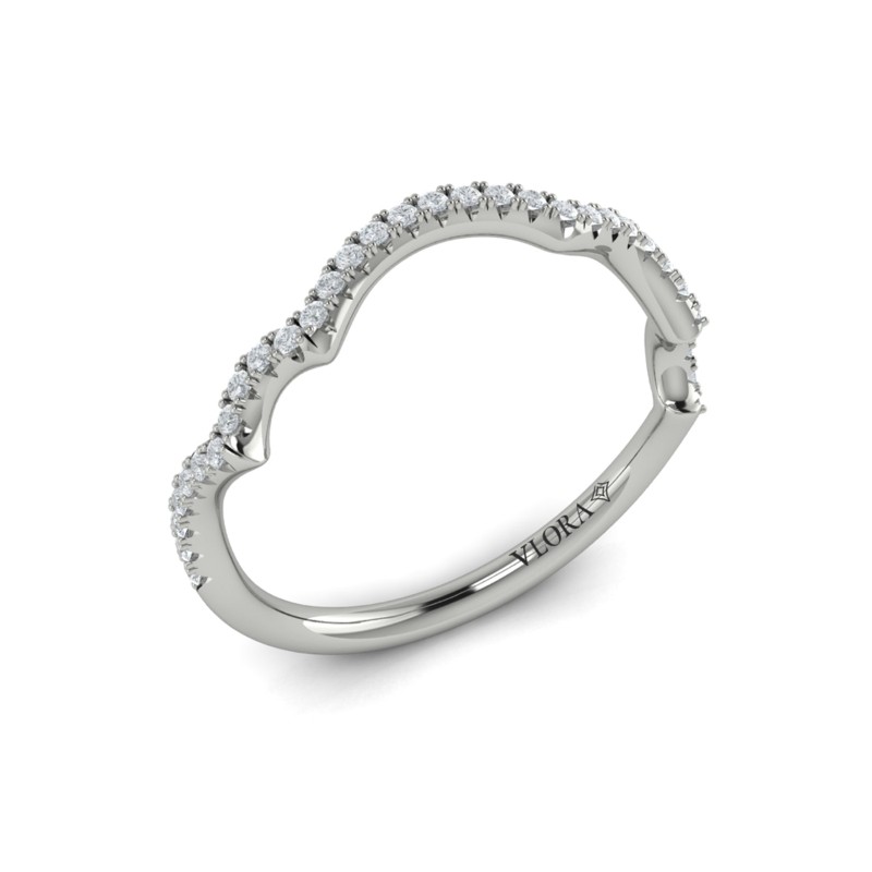 Matching Band for Botanical Oval Engagement Ring