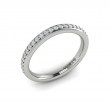 Matching Band for Emerald Cut Cathedral Engagement Ring
