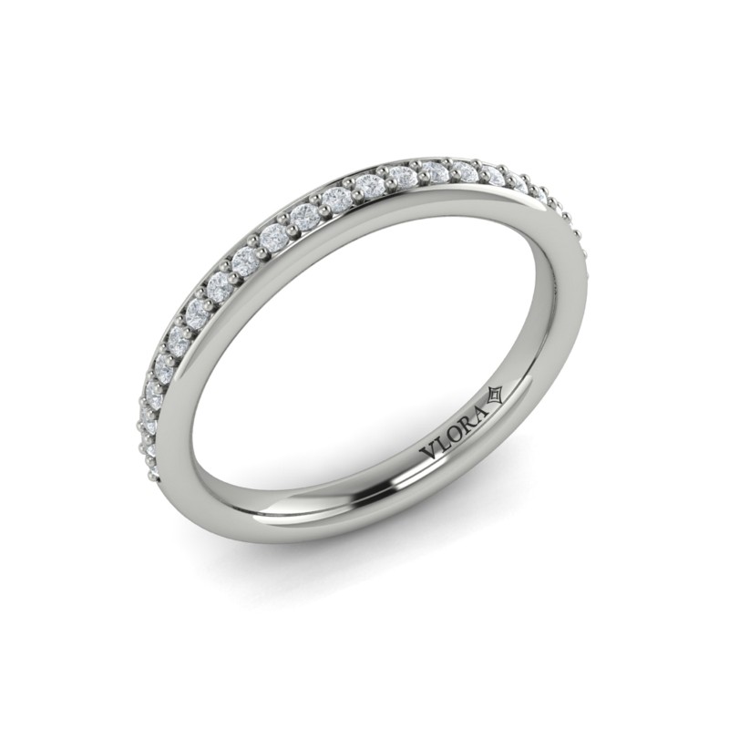Matching Band for Emerald Cut Cathedral Engagement Ring