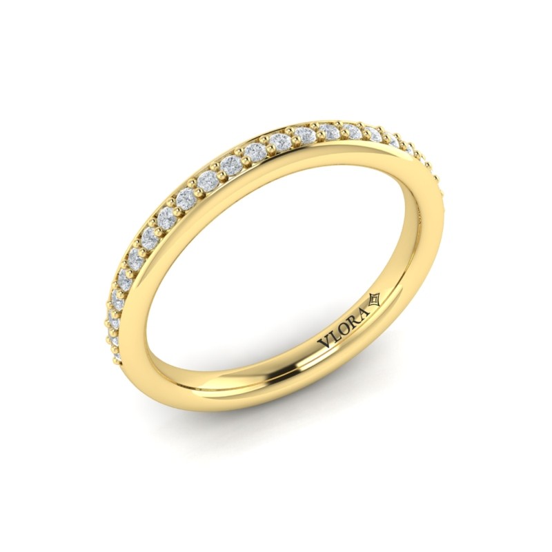 Matching Band for Emerald Cut Cathedral Engagement Ring
