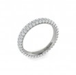 Rounded Pave Eternity Ring