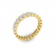Endless Oval Eternity Ring