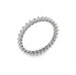 Delicately Woven Eternity Ring