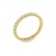 Delicately Woven Eternity Ring