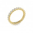 Woven Eternity Ring