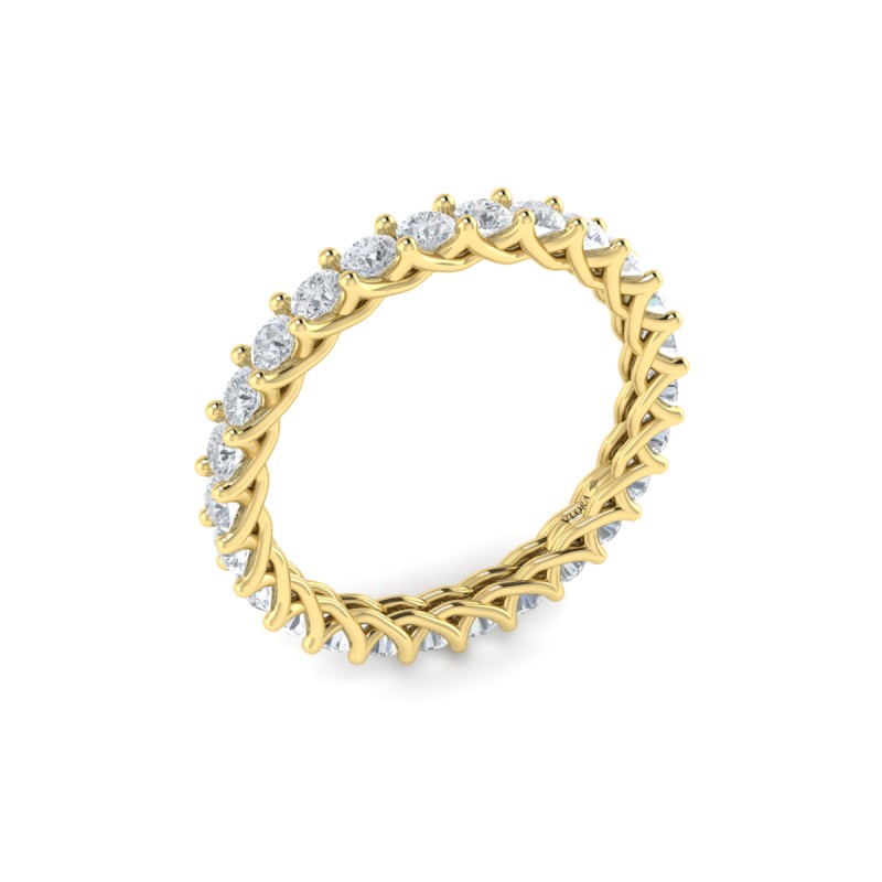 Woven Eternity Ring